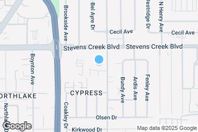 Map image of the property - 3517 Alden Way