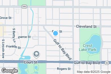 Map image of the property - 1428 Gulf to Bay Blvd
