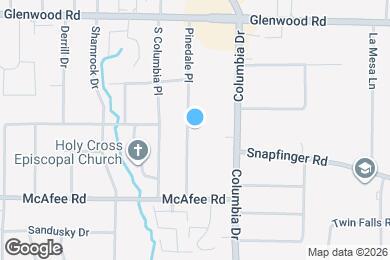 Map image of the property - 1934 Pinedale Pl