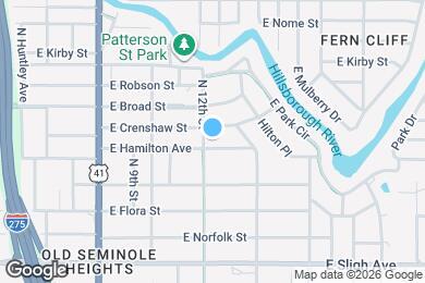 Map image of the property - 1204 E Hamilton Ave