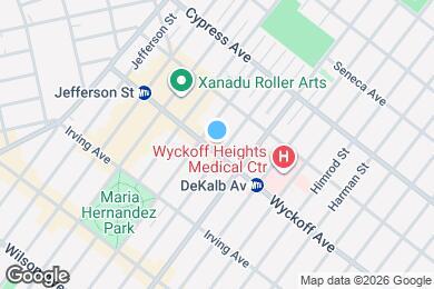 Map image of the property - 93 Wyckoff Ave