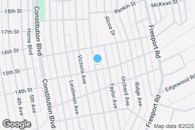 Map image of the property - 1606 Woodmont Ave