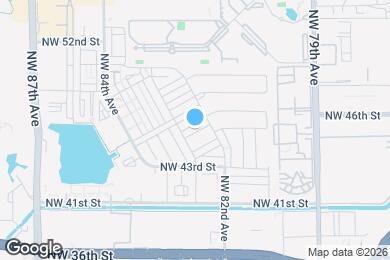 Map image of the property - 8249 NW 46th St