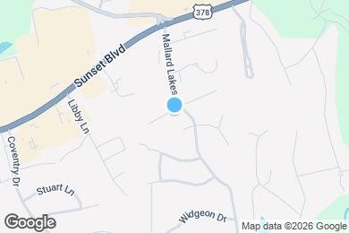 Map image of the property - 105 W Sparrowood Run