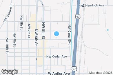 Map image of the property - 307 NW Elm Ave