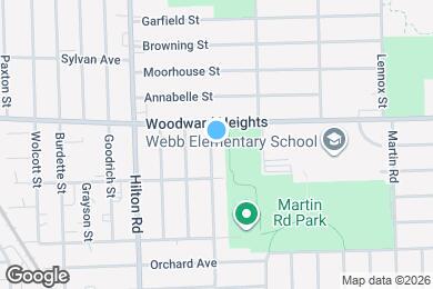 Map image of the property - 2626 Bonner St