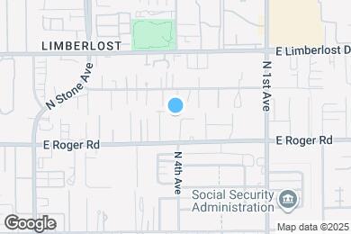 Map image of the property - 4025 N 4th Ave