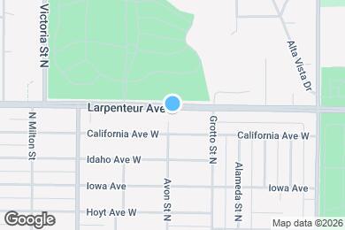 Map image of the property - 796 Larpenteur Ave W