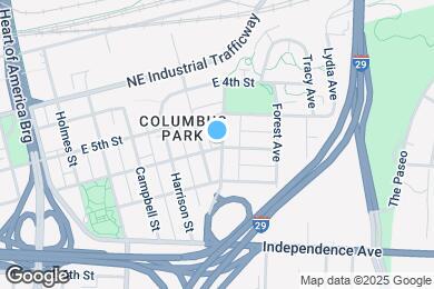 Map image of the property - 1036 Missouri Ave