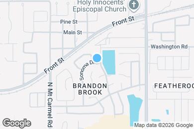 Map image of the property - 519 Sonoma Dr