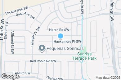 Map image of the property - 10331 Hackamore Pl SW