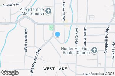 Map image of the property - 198 W Lake Dr NW
