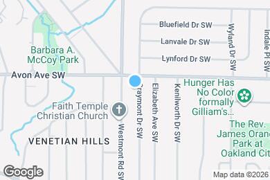 Map image of the property - 1225 Graymont Dr SW