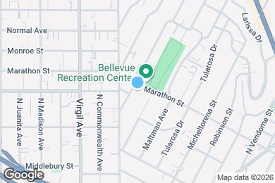 Map image of the property - 806 Lucile Ave