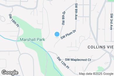 Map image of the property - 1055 SW Plum Dr