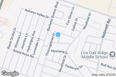 Map image of the property - 2607 Gazelle Dr