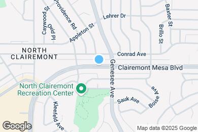 Map image of the property - 4460 Clairemont Mesa Blvd