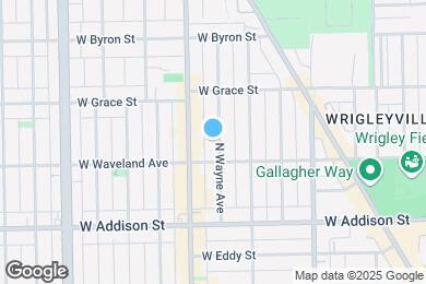 Map image of the property - 3716 N Wayne Ave