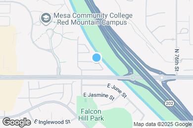 Map image of the property - 7255 E Kramer St