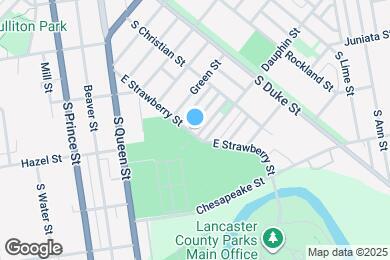 Map image of the property - 553 Woodward St