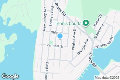 Map image of the property - 165 S Maryland Ave