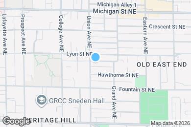 Map image of the property - 610 Parkwood St NE