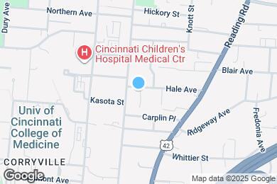 Map image of the property - 513-519 Hale Ave