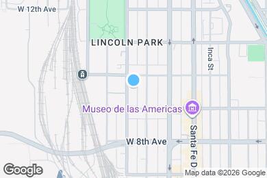 Map image of the property - 948 Mariposa St