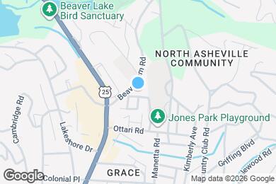 Map image of the property - 10 Temple Ave