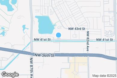 Map image of the property - 8001 NW 41st St