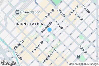 Map image of the property - 1777 Larimer St