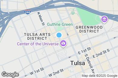 Map image of the property - 112 N Boston Ave