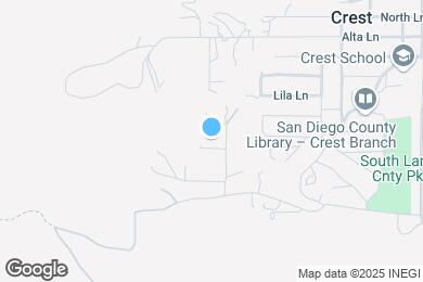 Map image of the property - 2133 Rancho Meadowcrest Rd