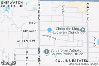 Map image of the property - 14510 Apache Ave