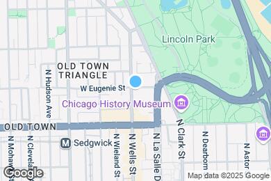Map image of the property - 163 W Eugenie St