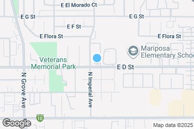 Map image of the property - 408 N Imperial Ave