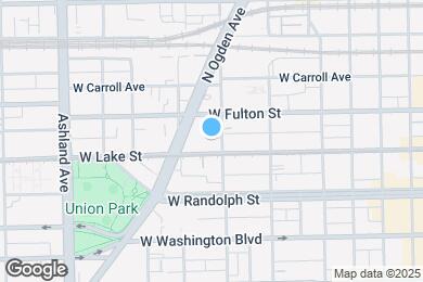 Map image of the property - 1366 W Lake St