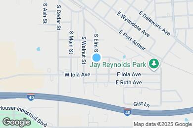 Map image of the property - 936 S Elm St