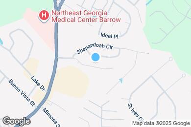 Map image of the property - 130 Shenandoah Dr