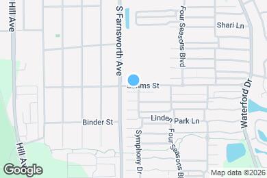 Map image of the property - 1491 Simms St