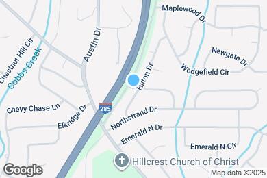 Map image of the property - 2157 Hilton Dr