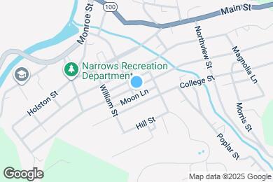 Map image of the property - 705 Moon Ln