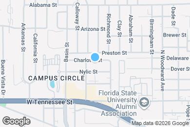 Map image of the property - 1337 Charlotte St