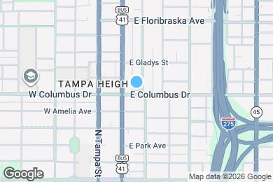 Map image of the property - 210 E Columbus Dr