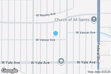 Map image of the property - 2590 S Knox Ct