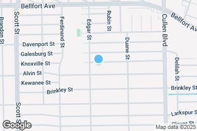 Map image of the property - 4414 Knoxville St