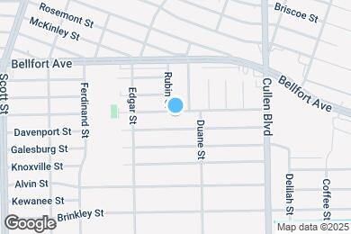 Map image of the property - 4506 Aledo St