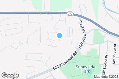 Map image of the property - 333 NW Parr Dr