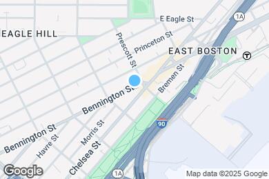 Map image of the property - 247 Bennington St