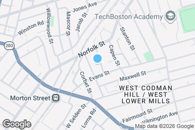 Map image of the property - 23 Crowell St